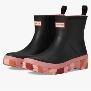 Hunter Women's Original Play Camo Sole Rain Boots Size 9